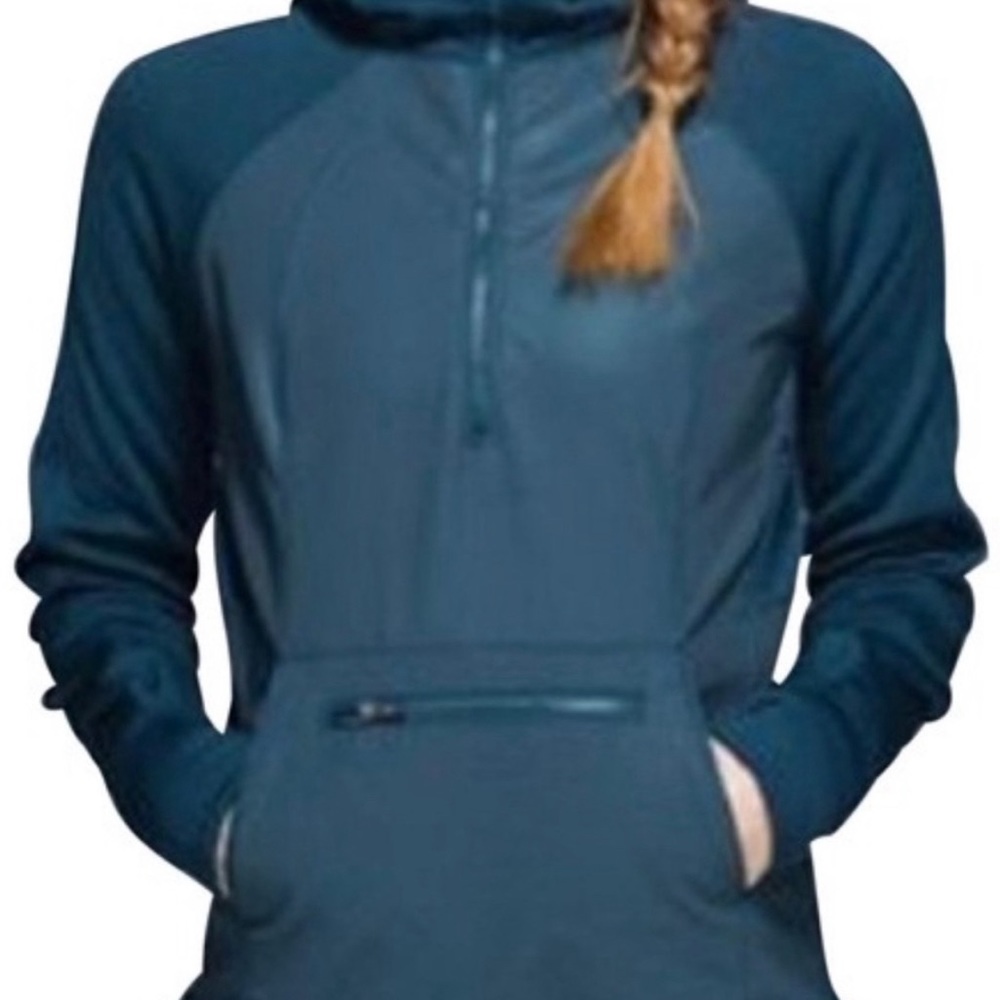 Lululemon reflective hoodie teal size 4